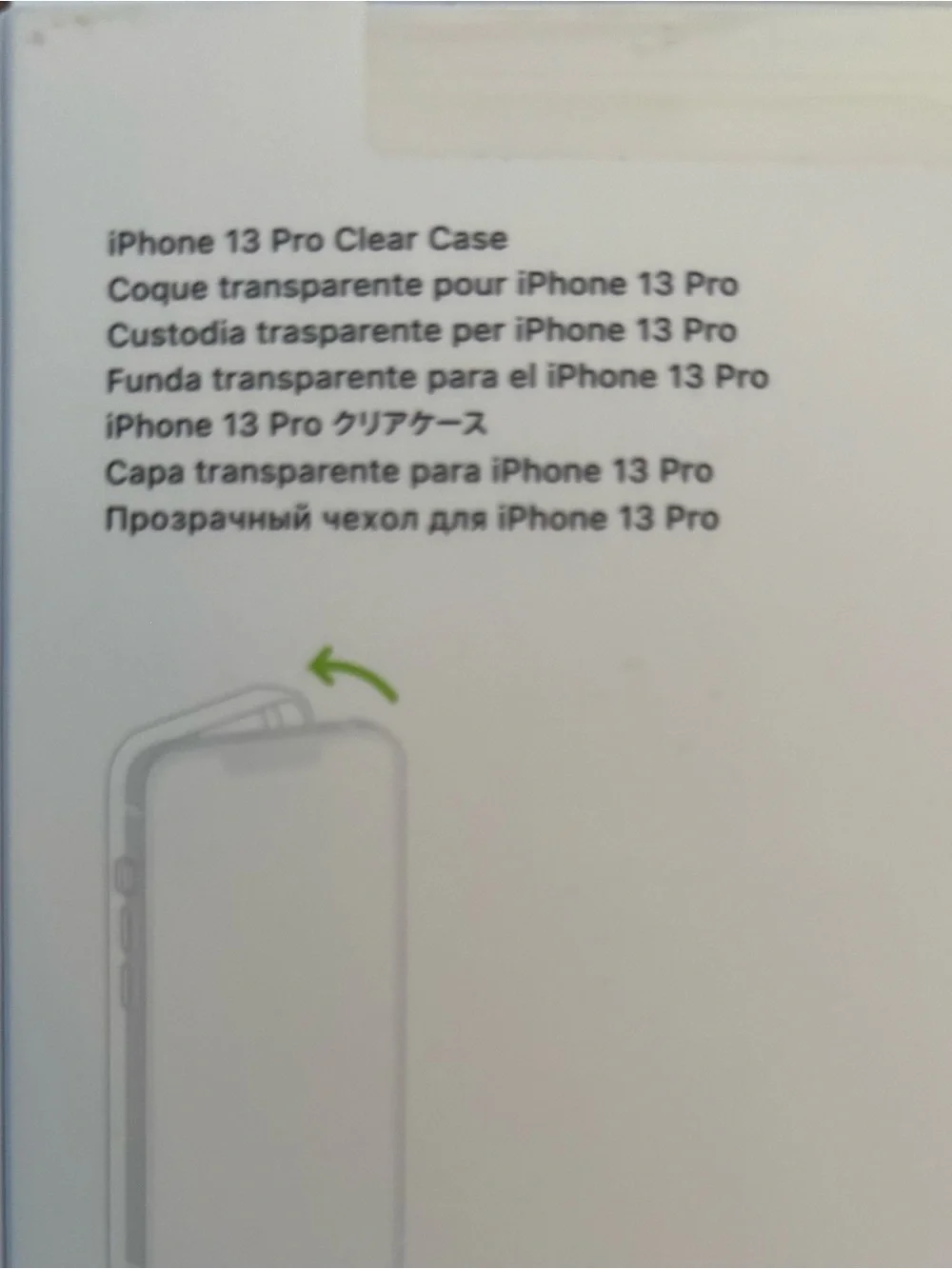 Apple Clear MagSafe Case for iPhone 13 Pro - Transparent